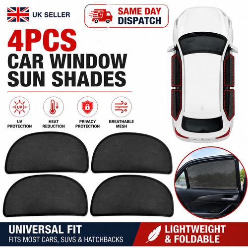 4pcs car window sun - window, uv