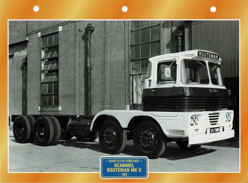Scammel routeman 1962 - scammel,
