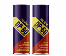 2X DP60 CAR OIL PENETRATING MAINTENANCE SPRAY RAPIDE SUPER STRONG OIL NEW 250ML