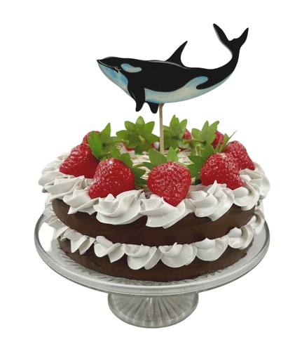 Orca killer whale - whale, cake