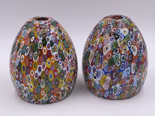 Millefiori lamp shade - millefiori,