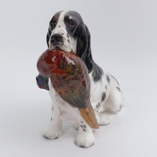 SCARCE ROYAL DOULTON SPANIEL WITH PHEASANT HN1137 RETIRED IN 1968
