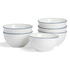 White Farmhouse Cereal Bowls -