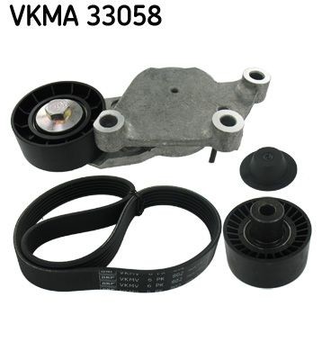 Ribbed belt set skf - set, vkma