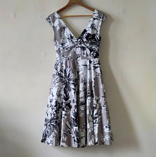 John lewis grey black - grey, white