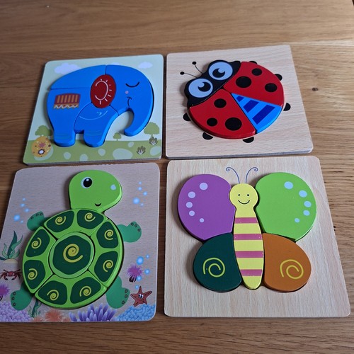 Childrens wooden puzzle - childrens,
