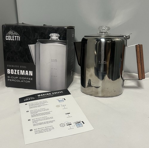 Coletti bozeman 9cup stainless - coletti,