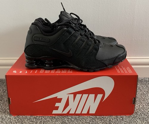 Nike shox triple black uk - shox, black.