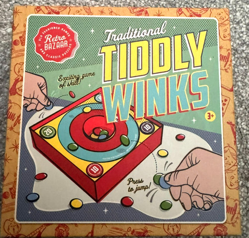Traditional tiddly winks game - winks,