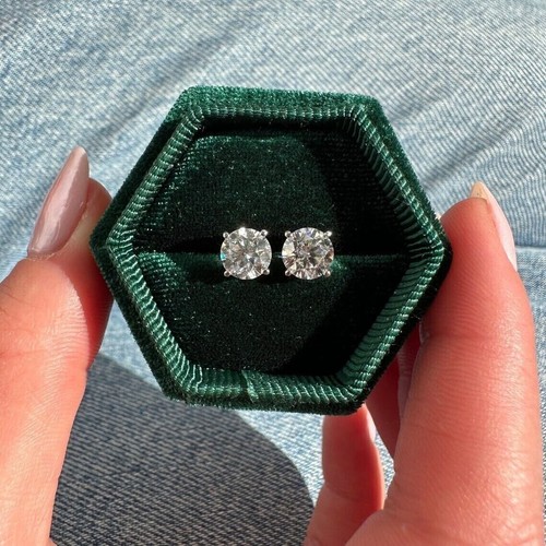 Diamond stud earrings carat - stud,