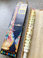 Vintage rainbow drop candles - rainbow,