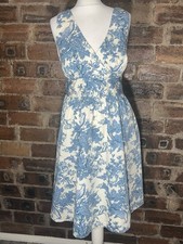 JOULES "CALANTHA" BLUE/WHITE