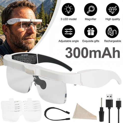 400 magnifier glasses - 400%,