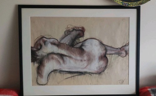 Vintage art naked - naked, man