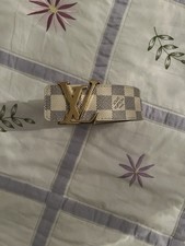 Louis Vuitton White Chequered