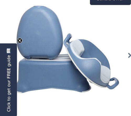 Ocean blue carry potty - carry, potty®