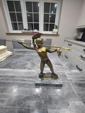 Solid Bronze Greek Spartan