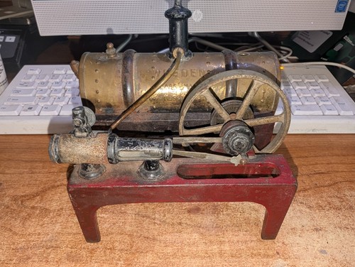 Antique weeden steam engine - antique,
