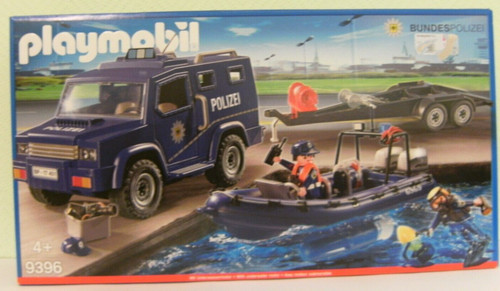 Playmobil federal police truck - playmobil,