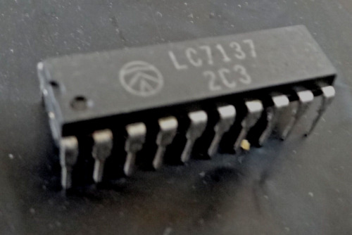 Sanyo lc7137 pll - sanyo, 20