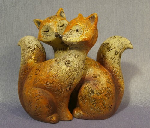 New charming fox pair - charming,