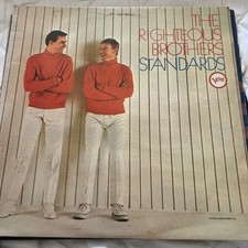 The Righteous Brothers  Standards LP Record, Owned and signed By Reg Kray 