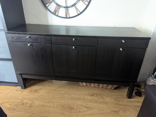 Vintage ikea sideboard black - sideboard,