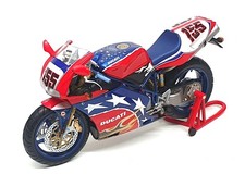Minichamps 1/12 Scale 122 021295 - Ducati 998S #155 Ben Bostrom Replica