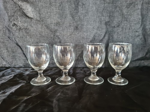 Antique dram glasses set - glasses, 4