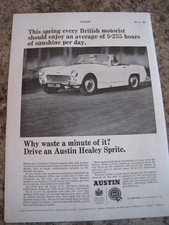 AUSTIN HEALEY SPRITE SUNSHINE