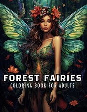 Forest Fairies Coloring Book