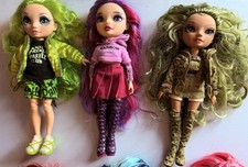 MGAE RAINBOW HIGH FASHION DOLLS x 6 BUNDLE EUC