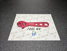 Blue-Point Tools USA NEW 8" RED Aluminum AN Fitting Adjustable Wrench ANADJ8A