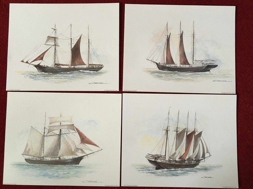 Set prints of vintage - set,