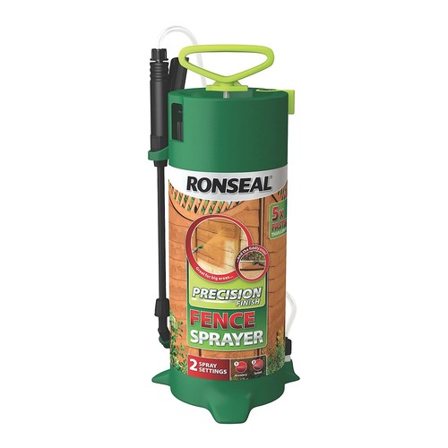 Ronseal precision finish - ronseal, fence