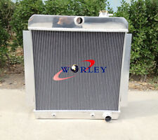 3 ROW ALUMINUM RADIATOR FOR 1955-1959 CHEVY PICKUP TRUCK V8 55 56 57 58 59 AT/MT