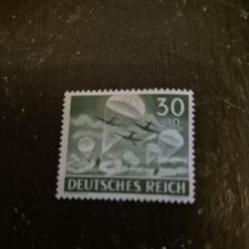 Mint Condition WW2 German Paratroopers Stamp