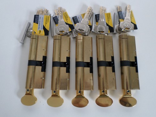 Thumb turn brass - 45/55,