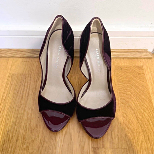 Karen millen purple - millen, suede