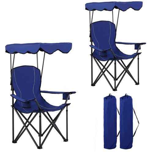 Camp chair with shade - shade, canopy