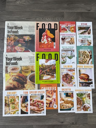 Waitrose food magazines may - waitrose,