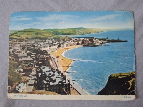 Aberystwyth wales postcard - aberystwyth,,