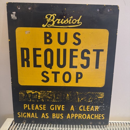 Bristol bus stop sign flag - bristol,