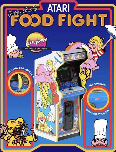 Fast food fight arcade mini - fast,
