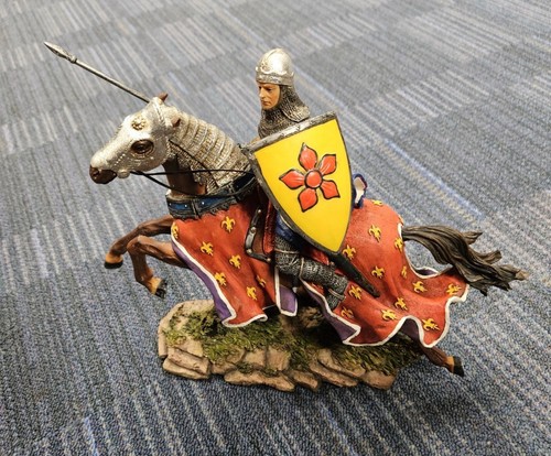 Crusader knight horseback - knight, on