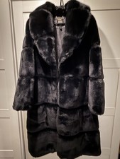 River Island Black Faux Fur