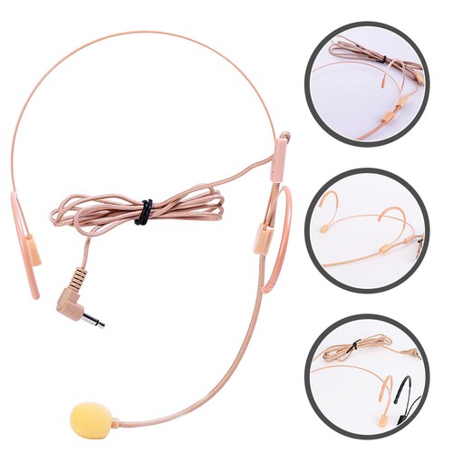 Head mounted microphone small - head-mounted,