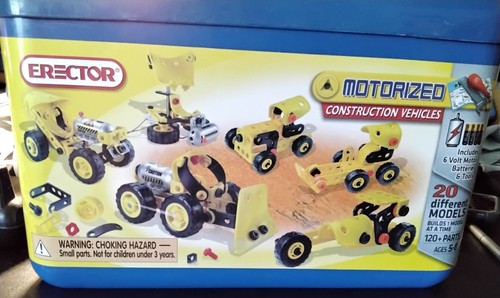 Erector meccano motorized - meccano,