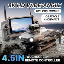 8K GPS Drone w/ Touchscreen
