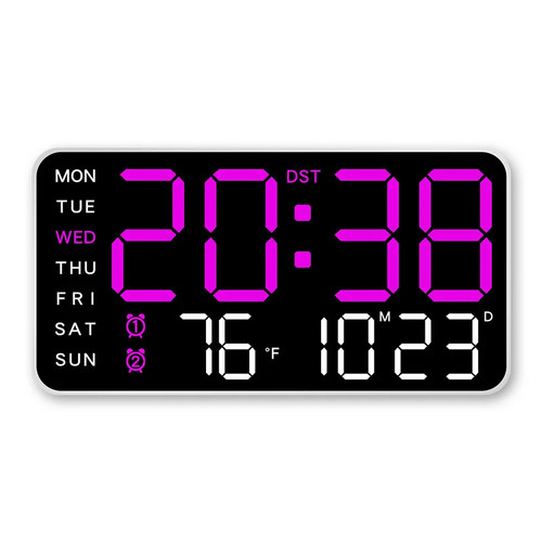 Led wall mounted - wall, clock